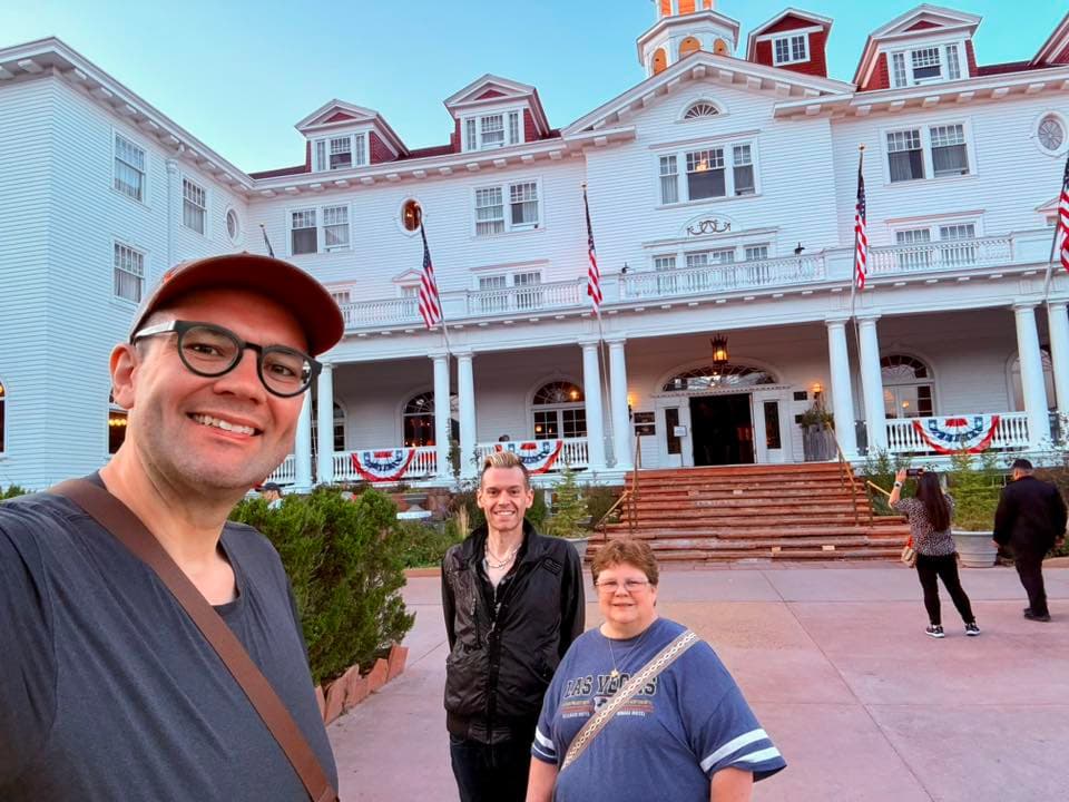 The Haunted Bunker crew at The Stanley Hotel